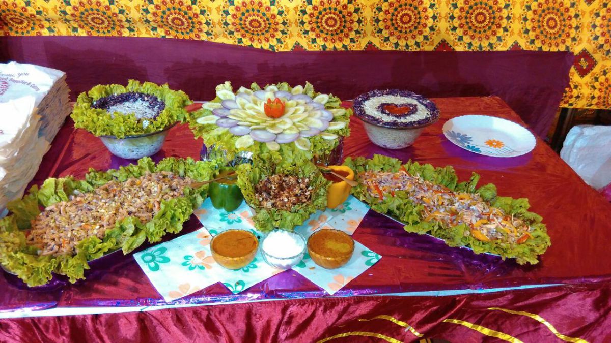 Elegant catered banquet by Bahari Bhojon